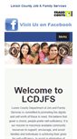 Mobile Screenshot of lcdjfs.com